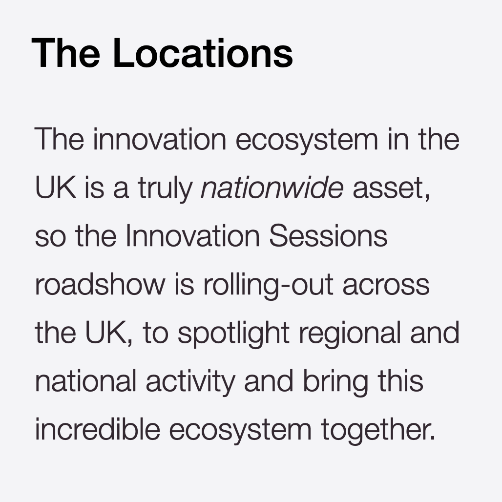 The Locations, UKII Sessions